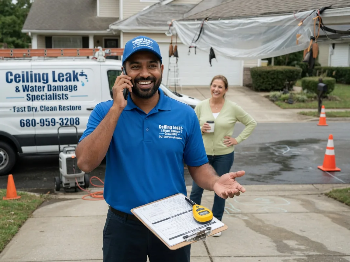 Ceiling Leak Cleanup Alabama FAQs